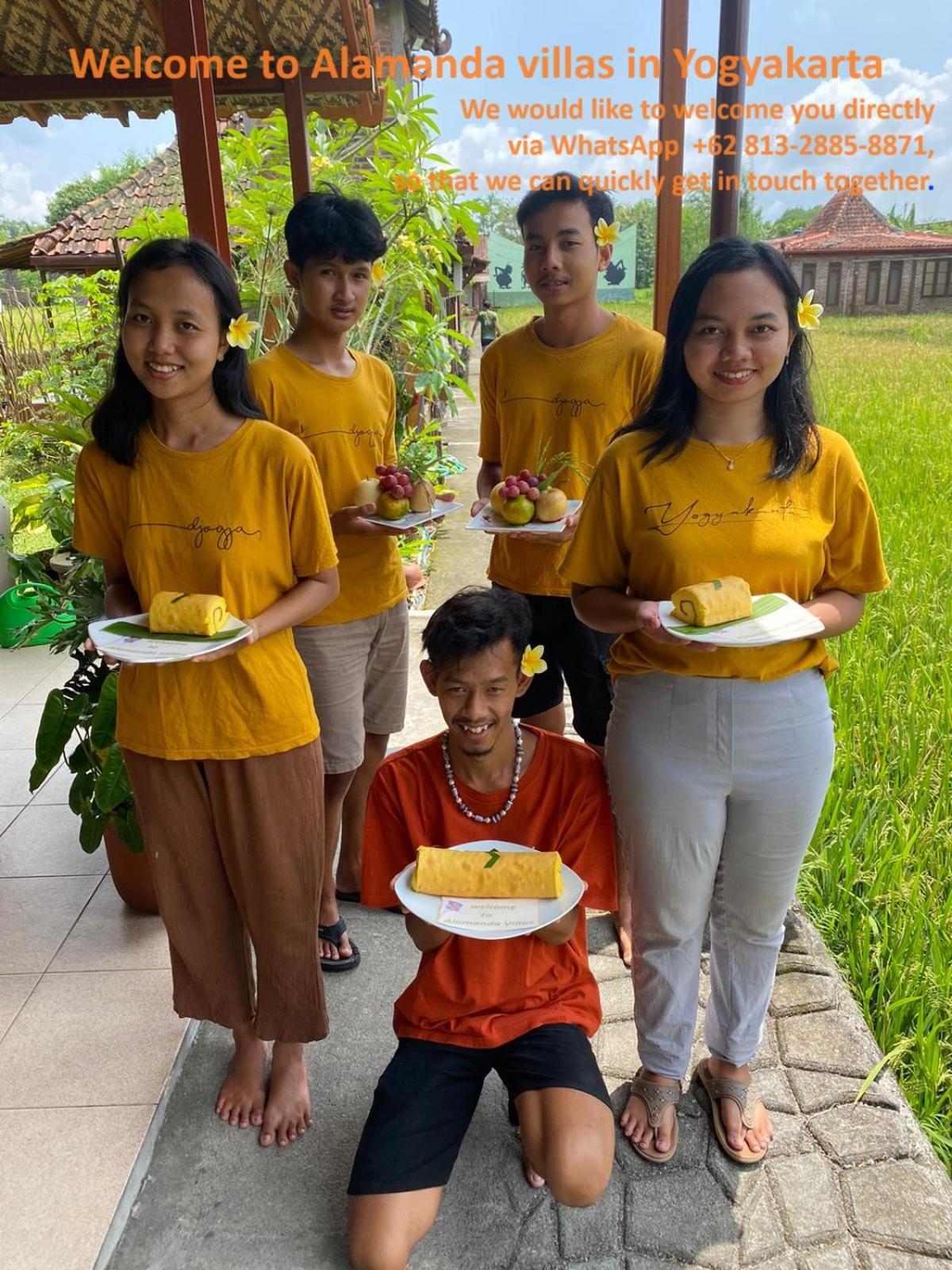 Alamanda Family Villas, Pool & Local Tours Yogyakarta Exteriör bild
